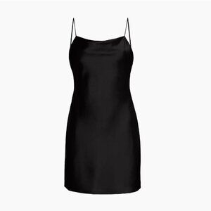 Black Mini Slipdress Alice + Olivia - New With Tags